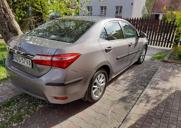 Toyota Corolla cena 42900 przebieg: 156000, rok produkcji 2013 z Ostróda małe 79